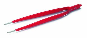 Ізольовані пінцети прямі, плоско-закругленої форми